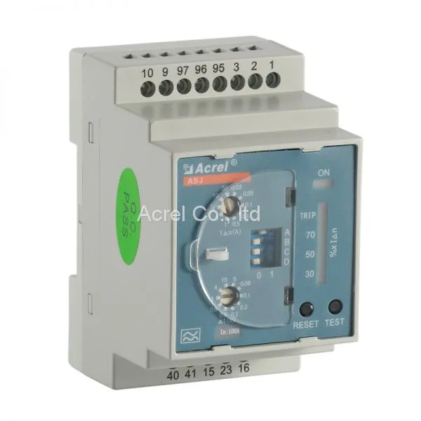 Acrel ASJ10-LD1A Variable Earth Leakage Protection Relay
