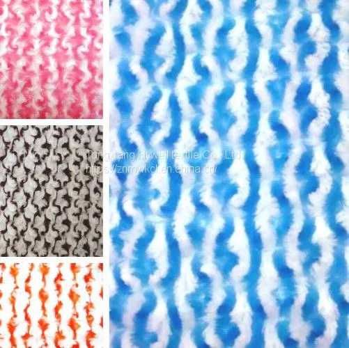 Printing Plush Fabric