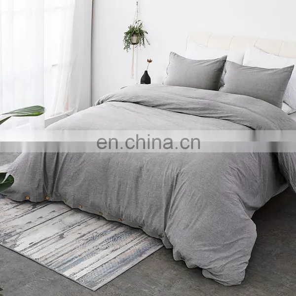 Luxury Wholesale Design Cheap 100% Cotton Hotel Duvet Cover Bedding Set photo-4