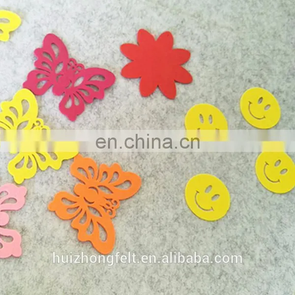 Eco-friendly Animals/ Flowers Felt Christmas Decoration Felt Coaster for Cup photo-5
