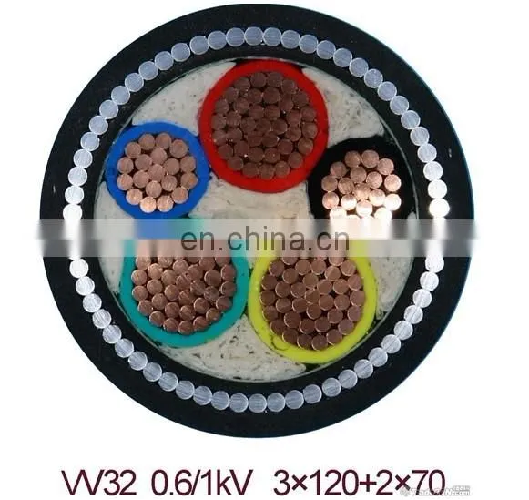 Electrical Medium Voltage XLPE Insulated PVC Jacket Power Cable 0.6/1KV 450/750V 350/500V photo-5
