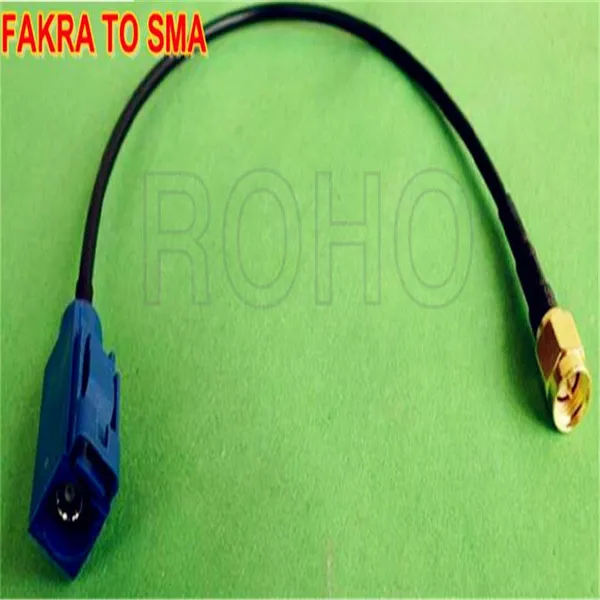 Right Angle RF Coaxial Fakra Connector Blue/Gray/Red Color for PCB Mount photo-3