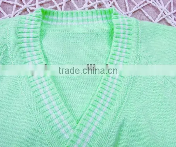 0-1year Cheap Wash Cotton Knitted New Born Baby Cardigan Underwear for Winter photo-6