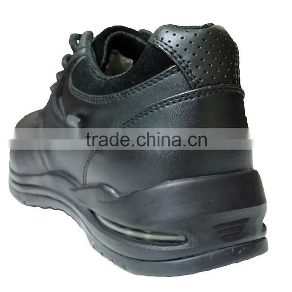 High Quality Brand Low Cut Black Steel Leather Industrial Safety Shoe photo-4