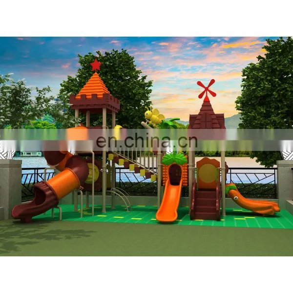 Kids Outdoor Plastic Large Playground Equipment Children Outdoor Playground photo-3