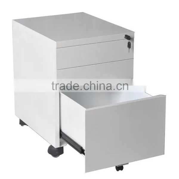 Trade Assurance Mobile 3 Drawers Filing Pedestal Cabinet photo-4