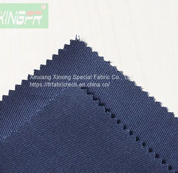 CVC Fire Retardant Fabric Flame-Retardant Woven Fabric CVC FR Fabric photo-2
