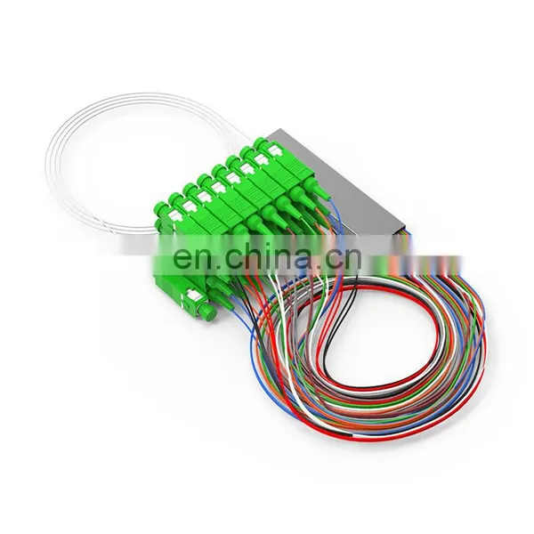 Manufacturing High Quality Ftth Steel Tube PLC Splitter 1x32/ 1x32 Plc Splitter With SC/APC Connectors photo-2