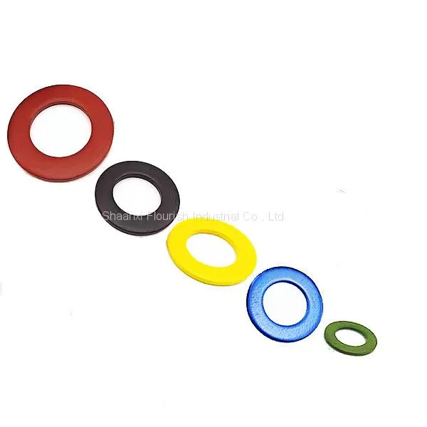 PTFE Round Carbon Steel Flat Plain Washer With Bolts And Nuts photo-3