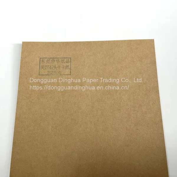 Cardboard Paper Raw Material Brown American With Competitive Price photo-2