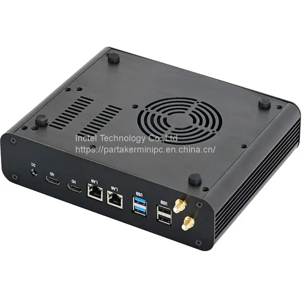 Partaker Mini PC Intel Core i7 1065G7 i5 1035G4 2*RAM Slots Max 64GB DDR4 RAM Gaming Desktop Computer 2*HDMI2.0 2*LAN 8*USB photo-4