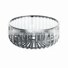 Living Room Furniture PC Material Round Shape Container Panier Table photo-2