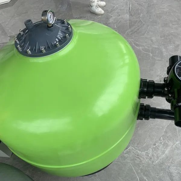 Pikes Fluorescent Green Glossy Surface Fiberglass Sand Filter Wholesale New Pool Filter for Swimming Pool Filtration photo-4