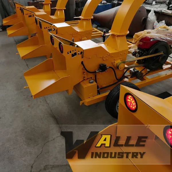 High Efficient Industrial Wood Sawdust Making Machine Diesel Engine Shredder Mobile Hardwood Log Wood Chipper Machine photo-5