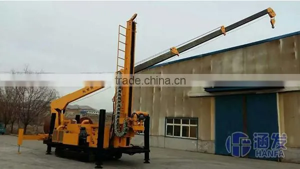 High Efficiency Rock Drilling Machine Small Water Well Drilling Rig photo-4