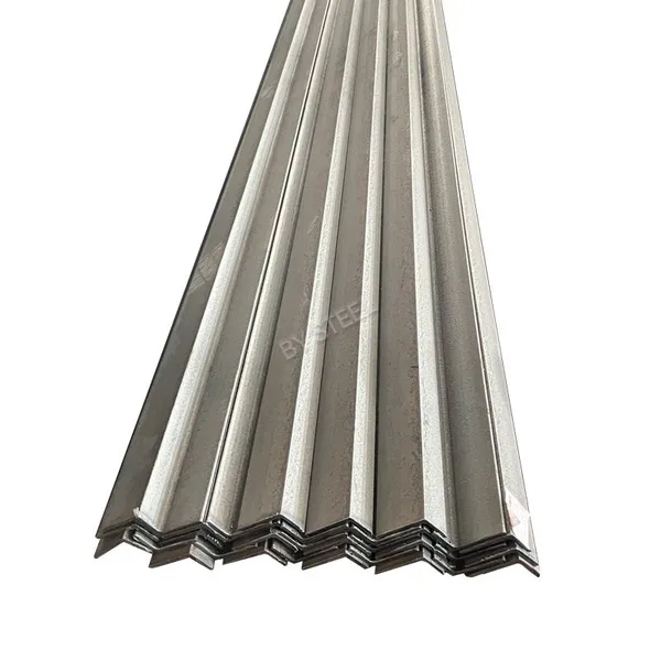 Carbon Steel Anglel Bar Galvanized Iron Angle Grade S400 S355jr Q345b Q235B Zinc Coated With Good Quality