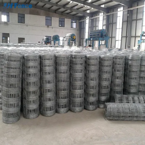 5ft 6ft 7ft 8ft High Tensile Steel Wire Cattle Deer Horse Field Fence/12.5 Gauge Woven Wire Mesh Fencing/fixed Knot Farm Fence photo-4