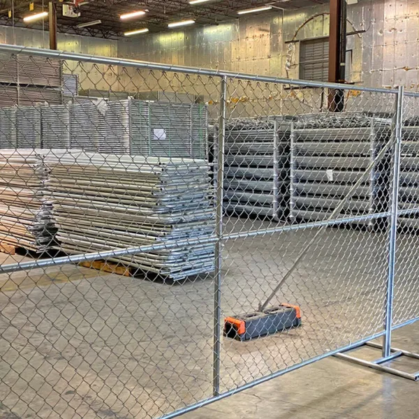 Hot-selling Mobile Temporary Metal Fencing Panels in Australia, Made of Galvanized Steel, Suitable for Construction Sites and Events photo-4
