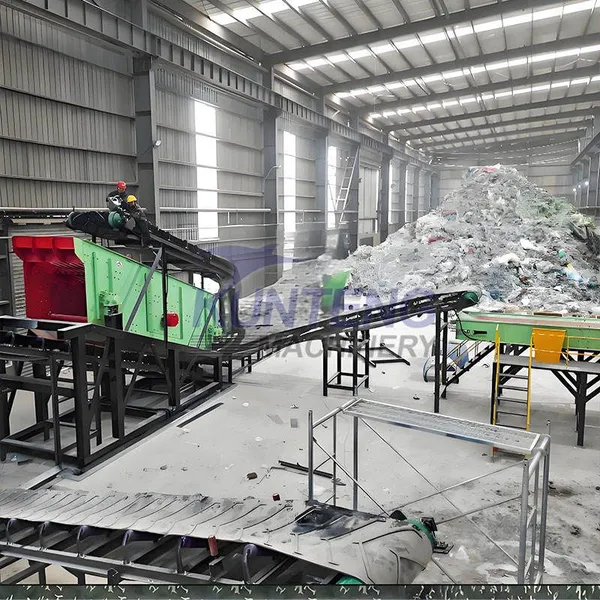Automatic Municipal Garbage Trash Separator Recycling Sorter Decoration Waste Sorting Segregation Machine Equipment EPC photo-4