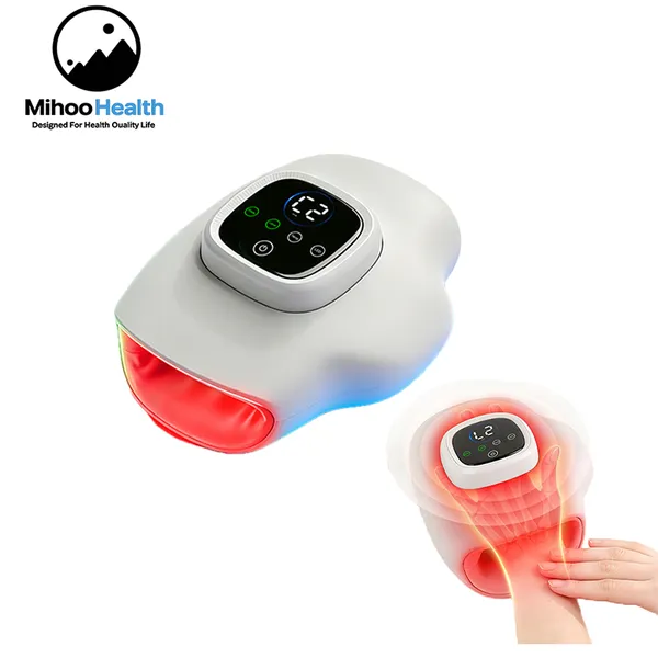 Rechargeable Hand Massager With Heat and Compression Massage MH-H120