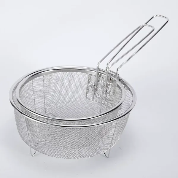 304 Stainless Steel Splatter Screen is a Multi-functional Kitchen Tool That Combines a Grease Splatter Guard, Oil Drain Rack Kitchen photo-5
