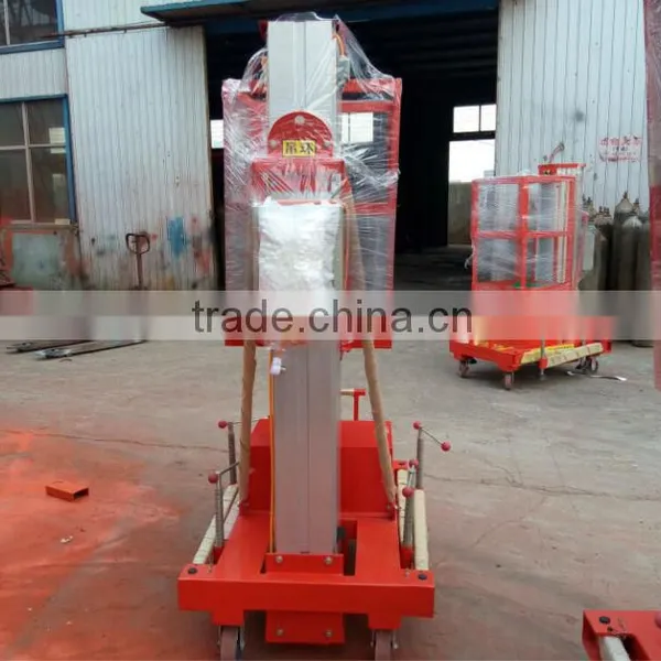 Hydraulic Single Mast Aluminum Alloy Small Home Lift photo-3