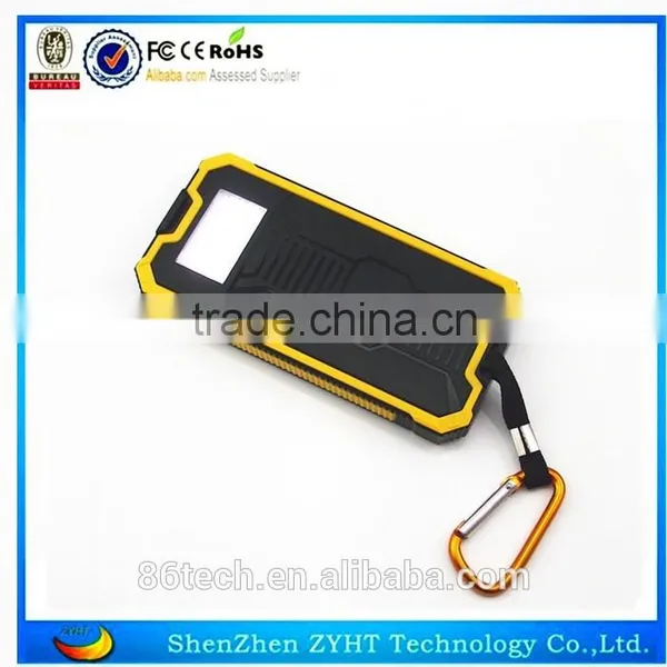 Solar Power Charger in 8000mah With Dual Usb Output photo-3