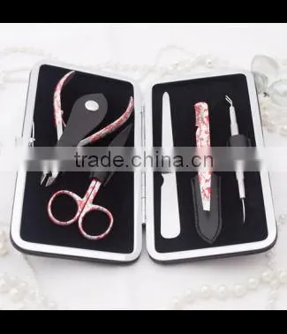 5 Pieces Beauty Manicure Instruments / Girls Travel Beauty Kit