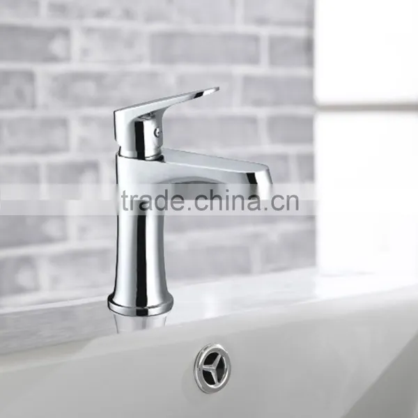 Long Neck Hand Wash Single Hole Mounted Bathroom Tap photo-2