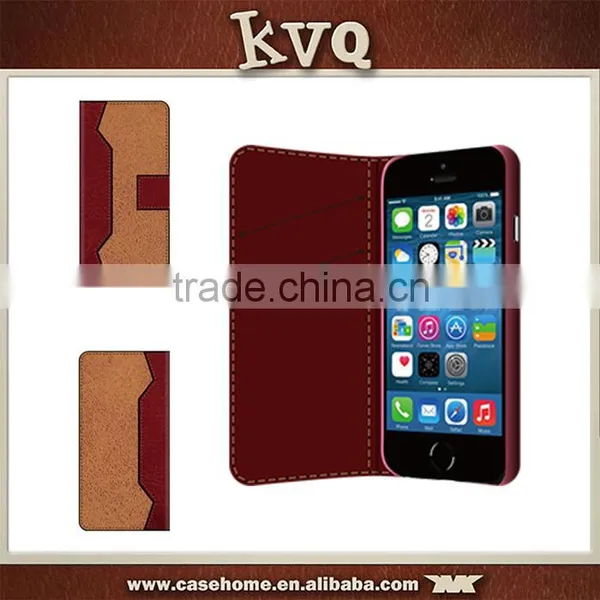 New Arrival Design for Iphone SE Flip Cover Leather Case for Iphone SE photo-2