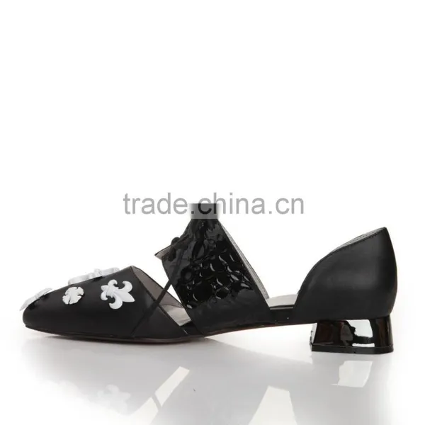 Charming Woman Shoe 2015 Flat Lady Shoes Elegant Lady Shoes Woman With Stud photo-2