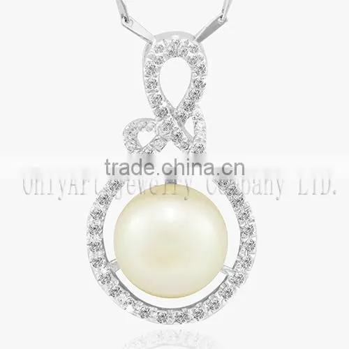 Big Pearl Jewelry 925 Sterling Sliver Pendants for Women Pearl Pendants photo-6
