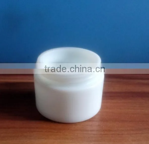 50ml White Eye Jar,cream Glass Jar