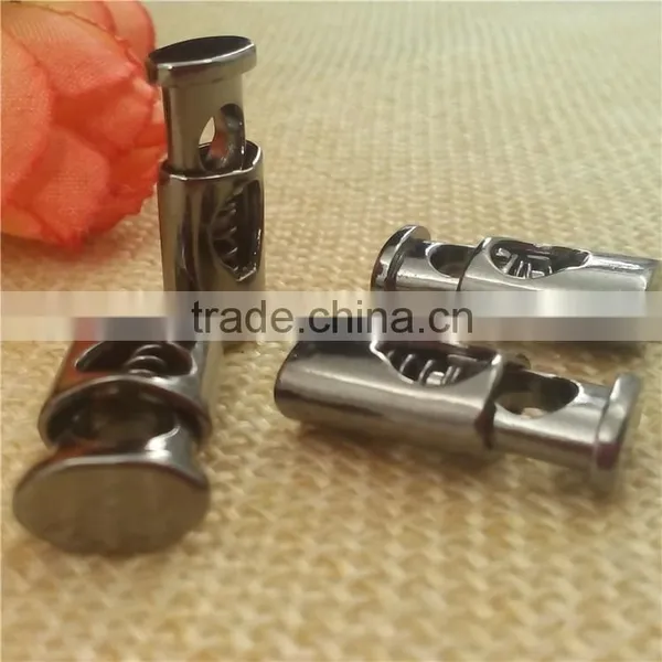 Oblate Clothing Metal Spring Stopper photo-4