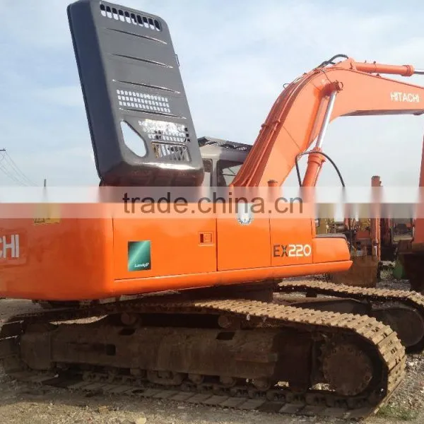 Used Good Condition HITACHI EX220-5 Excvator in Cheap Price for Sale