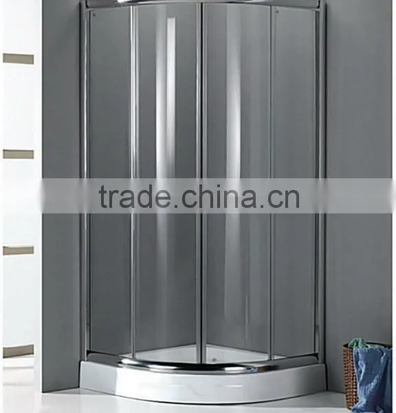 New Style Stainless Steel Sliding Glass Shower Enclosure Fittings