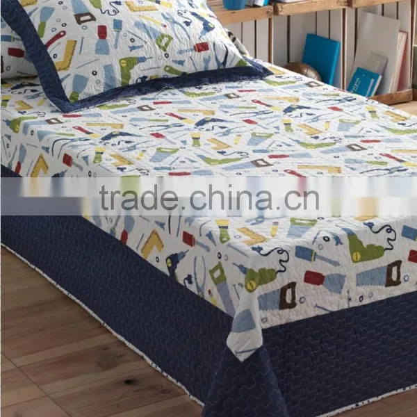 Wholesale China Factory Ployester Cotton Quilt photo-3