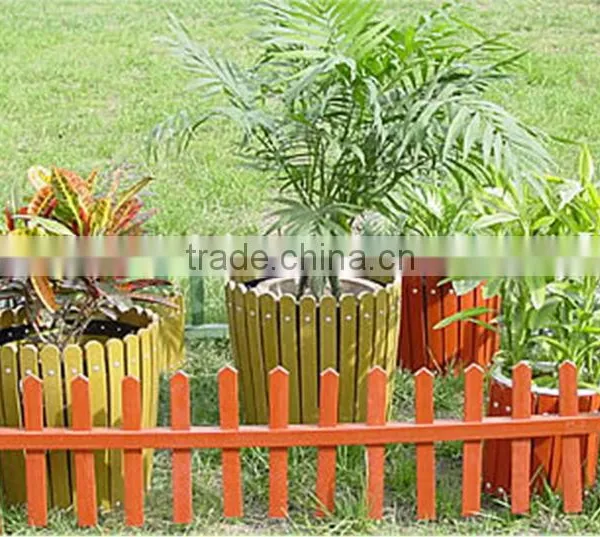Newest Durability Various Types of Wood Plastic Composite Garden Flower Pot