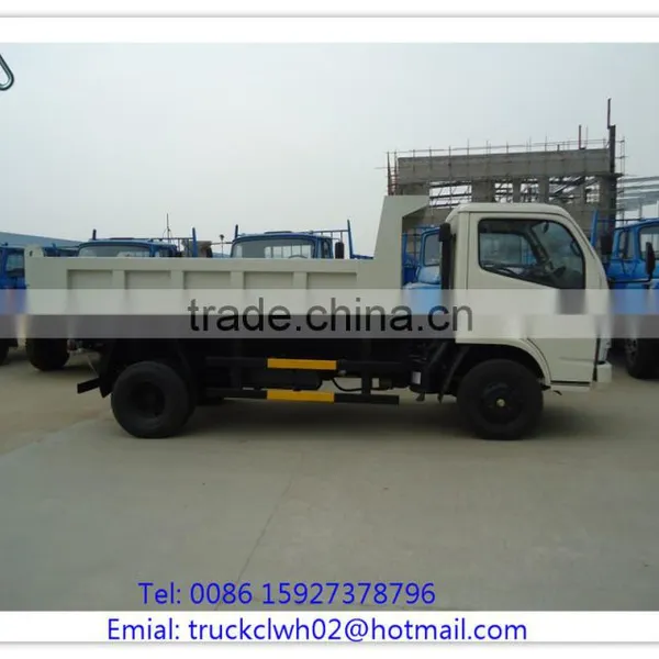 3 Ton Dumper, DF Small Dump Truck, Left Hand Drive Tipper Truck photo-3