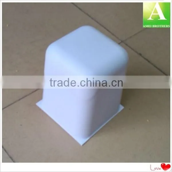 Small White PS Plastic Thermoformed Trash Can photo-2