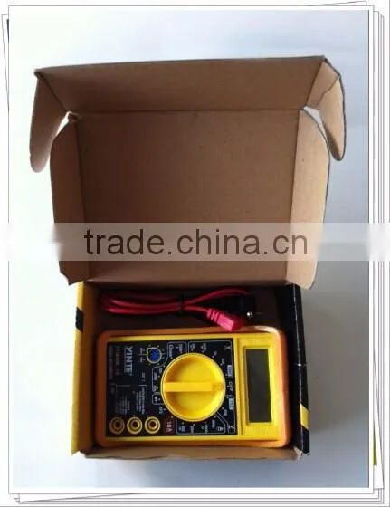Digital Multimeter Made in China With Instruction Manual and Yellow Protective Jacket photo-3