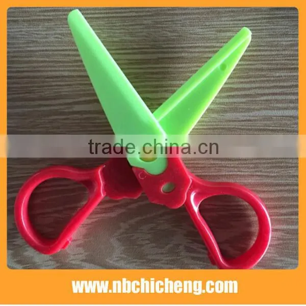 6pcs Colorful Plastic Kids Children School Paper Scissor photo-5