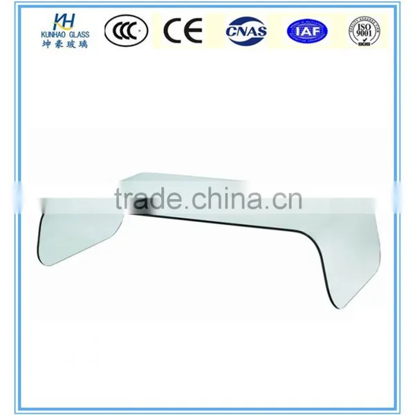 Manufacturers Custom Processing All Kinds of Furniture Glass Curved Glass Table Panel photo-5