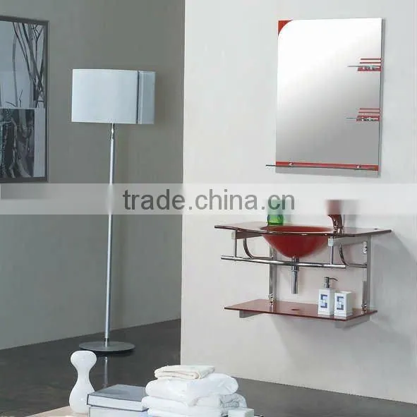 Glass Cabinet/glass Bathroom Cabinet/glass Basin Cabinet