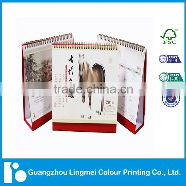 Factory Provide Wholesale Custom Calendar Printing for 2017 photo-2