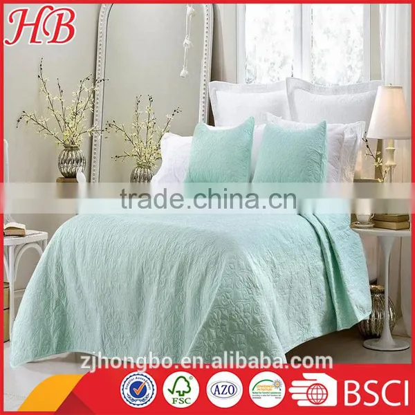 2016 Hot Sale Microfiber Fabric Quilt Comforter Set,3pcs Solid Comforter Sets With Quilting,home Use Microfiber Comforter Set
