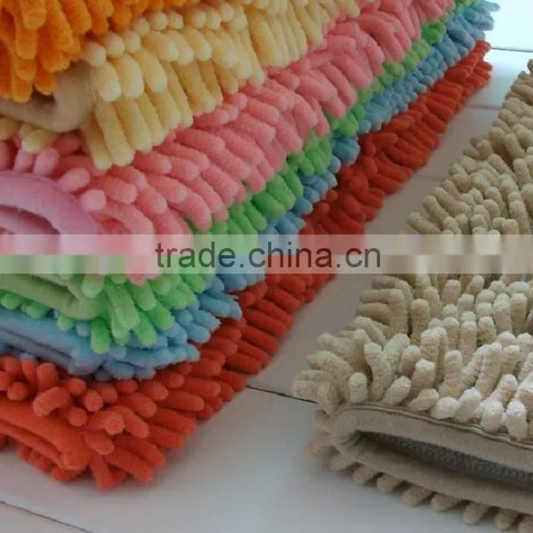 Non-slip Bathmat Microfiber Chenille Floor Mats photo-3