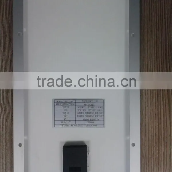 10W 18V MONO SOALR PANEL SOLAR MODULE SOLAR PV PANEL photo-2