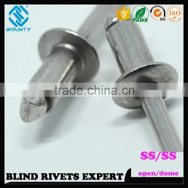 DIN 7337 FULL STAINLESS STEEL POP RIVETS photo-5