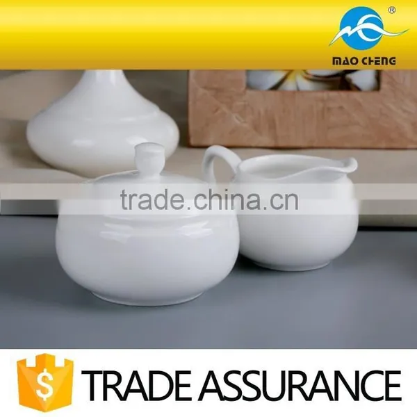 Plain Fine China Ceramic Coffee Creamer photo-2